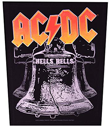 Hells Bells Backpatch [Import], Schwarz, One size