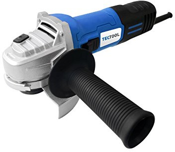 TECTOOL Winkelschleifer TAG 900-125 – 860 Watt Leistung, Staubgeschützt & Einfacher Scheibenwechsel - Perfekt für Präzises Schneiden und Schleifen