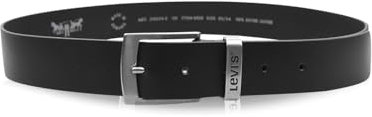 Levi's Herren Hebron Gürtel, Schwarz (Noir Regular Black 59), 90 cm