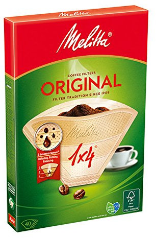 Melitta Classic Filter Papers 1x4 40 Pack 100g