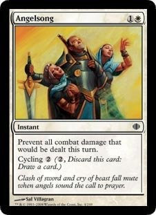 Magic The Gathering - Angelsong - Fragmentos de Alara - Lámina