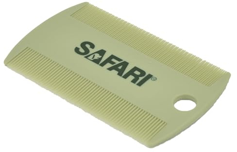 Coastal Pet Safari Double-Sided Grooming Comb - One Size Short Hair Dog Grooming Kit for Flea Prevention and Detection