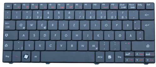 TC Tastatur Acer Aspire One 721, Aspire One 722, Aspire One 751, Aspire One 751H, Aspire One 752, Aspire One 753 Series DE NEU