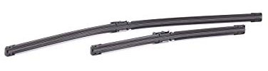 OXIMO Scheibenwischer Set Auto - Wischerblätter Set für Frontscheibe 650 mm/375 mm - Autoscheibenwischer Vorne Auto Zubehör - Berlingo/Fiat 500L, 500X / Peugeot Partner/Fiesta VI/Opel Adam
