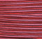 Neon Rot - Schwarz längs Zick Zack Kabel,3-adrig, 3x0,75