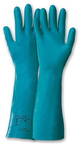 KCL Chemikalien Schutzhandschuh Camatril Velours 730 Größe 8 Kategorie III. Inhalt: 10 Paar