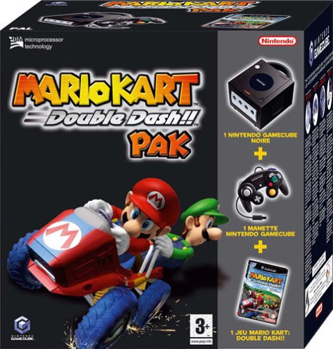 Pack Console Gamecube noir + Mario Kart Double Dash