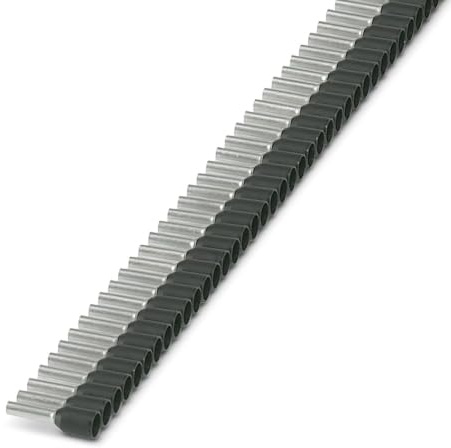 Phoenix Contact Aderendhülse, Stift ø 1.8 mm, Schwarz, Desoxidiertes Kupfer mit hohem Phosphorgehalt, 14mm, Isoliert, Packung a 1000 Stück