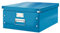Leitz , Large storage and transport box, blue, with lid, for A3, Click & Store, 60454036