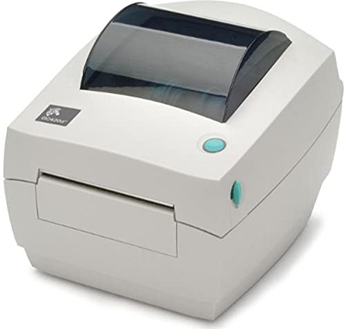 Zebra GC420D Etikettendrucker für den Desktop-Einsatz, weiß
