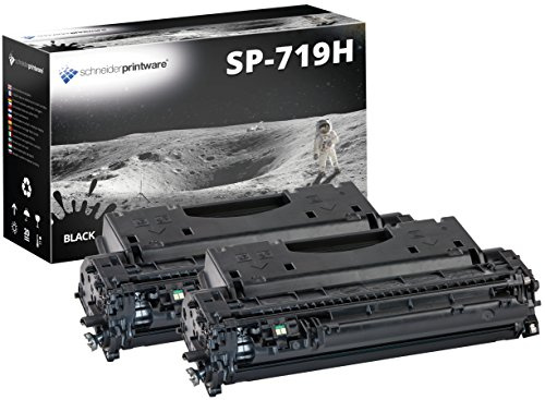 2 Schneider Printware Toner | 50% mehr Druckleistung |kompatibel mit 719H für Canon i-Sensys LBP 6300DN 6650DN 6670DN MF 5840DN 5850DN 5880DN 5940DN 5980DW 6140DN