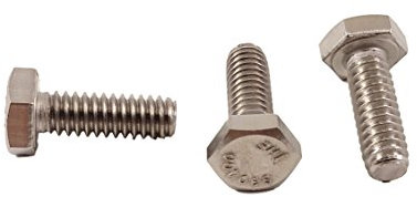 Edelstahl 1/4-20 x 3/4-Zoll-Sechskantschrauben (1/2 Zoll bis 12,7 cm Länge), 304 Edelstahl (1/4-20 x 3/4 Zoll (100 Stück).