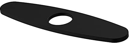 VIGO 10 in. Kitchen Deck Plate in Matte Black - VG17001MB