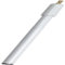 Raleigh - RMJ243 - Plastic Mini Pump for Bicycles with Schrader (Car Type) and Presta Valve Types in White