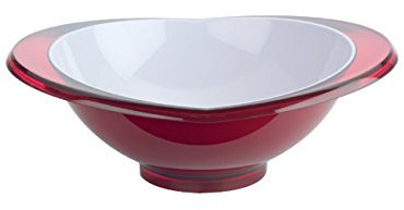 BUGATTI GL3U-02175 Glamour Table Saladier SAN Rouge 28 x 24 x 10 cm