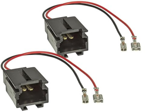 tomzz Audio 7140-001-1 Adaptateur de Haut-Parleur (Set de 2) sur DIN Compatible avec Citroen C2 C3 Picasso Peugeot 206 207 308 3008 5008 Boxer