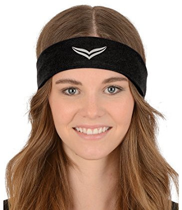 Trigema Damen 502007 Stirnband, Schwarz (Schwarz 008), One Size (Herstellergröße: 900)