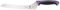 Mercer Culinary Millennia Color Handle Cutlery 9 Offset Bread Knife (Wavy Edge) Purple
