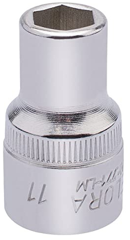 Draper 15300 Elora Hexagon Socket, 11mm Ø, 1/2 Square Drive
