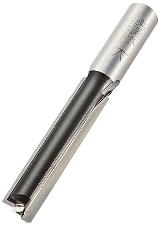 Trend Two Flute Router Cutter, 1/2 Inch Shank, 12.7mm x 63mm, TC | Two Flute Tungsten Carbide Tipped Cutter For Clean Routing In Wood And MDF, 1/2 Inch Shank, 12.7mm x 63mm, TR18DX1/2TC