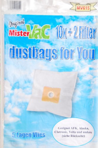 Mistervac MV 615 Staubsaugerbeutel