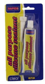All purpose Silicone Sealant 70g Clear