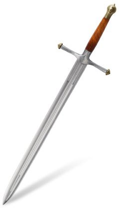 Game of Thrones Eddard Ned Stark Schwert Ice Miniatur Film Replik Brieföffner 24cm