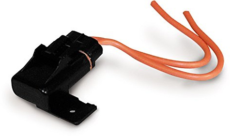 Calterm 08231 Weatherproof Panel Mount ATO & ATC Fuse Holder, 10 AWG, 30A, Black