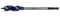 Irwin Blue Groove 6X Holzbohrer 16 mm, 3 Schneiden mit Sporne, 1/4in-6kant-Schaft, 10506620