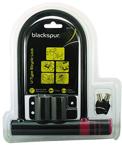Blackspur - Bike U-Lock - 19cm x 24cm - Black
