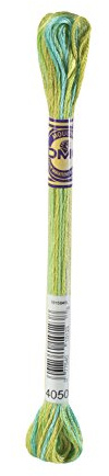 DMC 417F-4050 Color Variations Six Strand Embroidery Floss, 8.7-Yard, Roaming Pastures