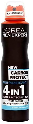 L'oreal Men Expert (Pack Of 2) Carbon Protect X 250ml