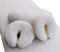 Massage Table Fleece PAD and FACE Cradle Cover Set: Fits All Standard Face Rest Cushions and Massage Couches. Adds 1” (2.5cm) Padding. [Natural]
