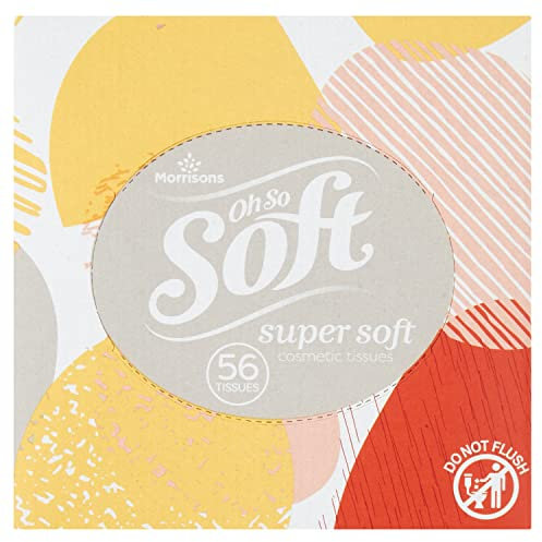 Morrisons 3 Ply Cosmetic Facial Tissue, 56 Tissues