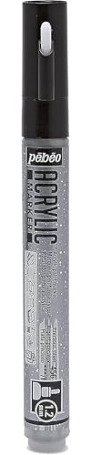 Pebeo Deco Marker, Precious Silber, 1,2 mm