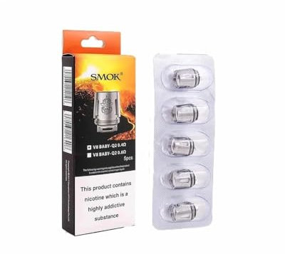 Smok V8 Baby Q2 Core Heads 0,4 Ohm (5 Stück pro Packung)
