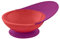 Boon Catch Bowl with Spill Catcher, Pink/Purple by Boon
