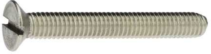 Reidl Senkschrauben mit Schlitz 3,5 x 6 mm DIN 963 A2 blank 10 Stück