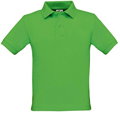 Mischief Age 1-15 Plain Polo Shirt Short Sleeve 20 + Colours Childrens Boys Girls School Uniform P.E. Gym Kelly Green