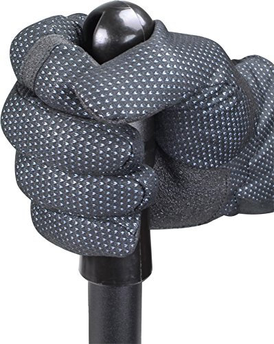 Leichte Lauf Handschuhe mit Grip, Sporthandschuhe, perfekt auch für Nordic Walking Stöcke Größe XXL