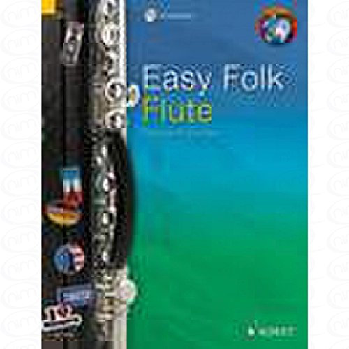 Easy Folk Flute - arrangiert für Querflöte - mit CD [Noten/Sheetmusic]