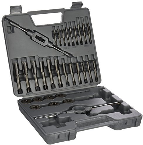 Krino 17008201 tarauds et filières M 3 ÷ 12, Set de 30 pièces, acier