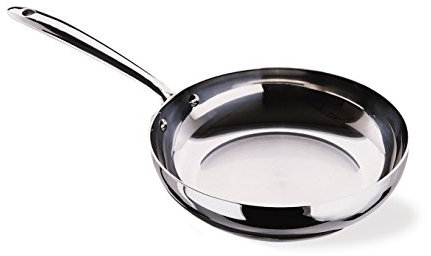 Lagostina 011146040124 - Padella in acciaio inox Accademia, 24 cm