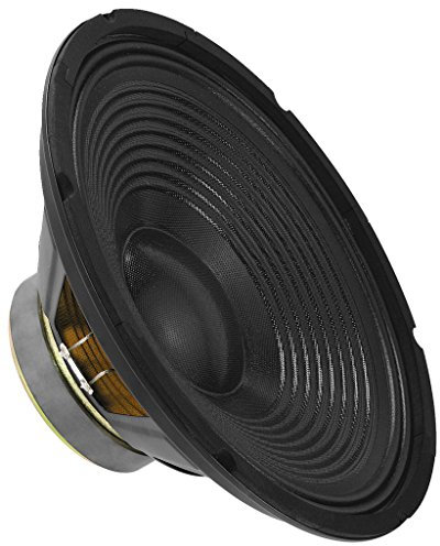 MONACOR SP di 302 Pa universale woofer da, 100 W, 8 Ohm, 30,48 cm (12 pollici), 303 mm Nero