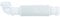 Senzo Sifon Siphon Ultraflach für Möbel Waschbecken Waschtische 25,24 cm breit, 5,4 cm hoch