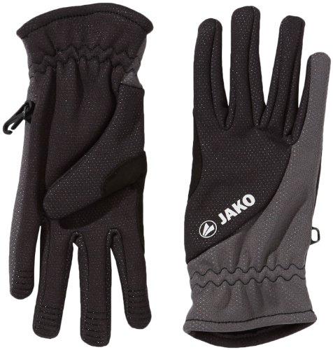 Jako Herren Funktionshandschuhe Profi, Schwarz/Grau, 11, 2586