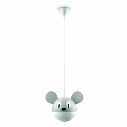 Philips myKidsroom ES-Pendelleuchte Topico 1-flammig 20 W, grau 410238716