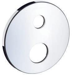 Hansgrohe Rosette MTC/unten und umsperrventil/wannenup/Chrom Mus Absperrventil