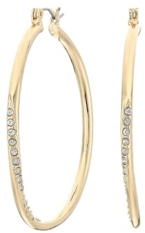 GUESS Basic Creolen mit Goldstein vorne