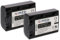 2x Batteria NP-FV50 compatibile con Sony DCR-.., HDR-.., NEX-.. - vedi lista!